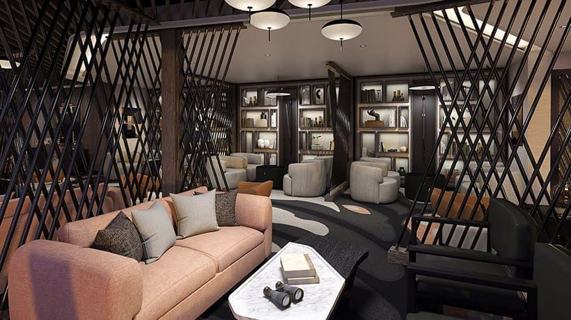 Observation Lounge on the Norwegian Viva