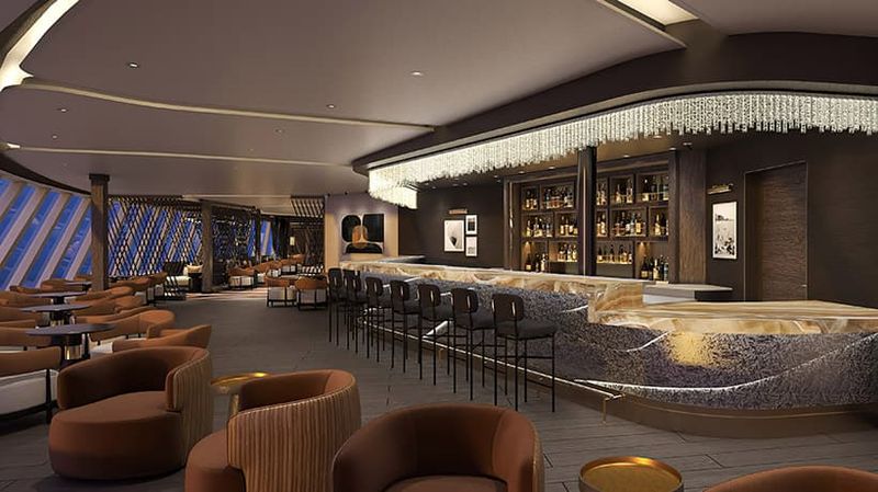 Observation Lounge on the Norwegian Luna