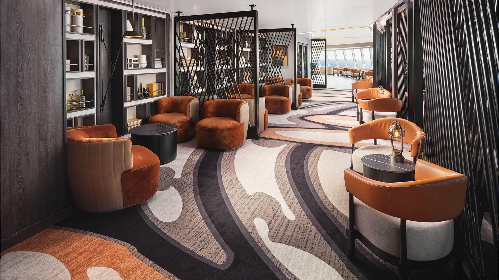 Observation Lounge on the Norwegian Viva