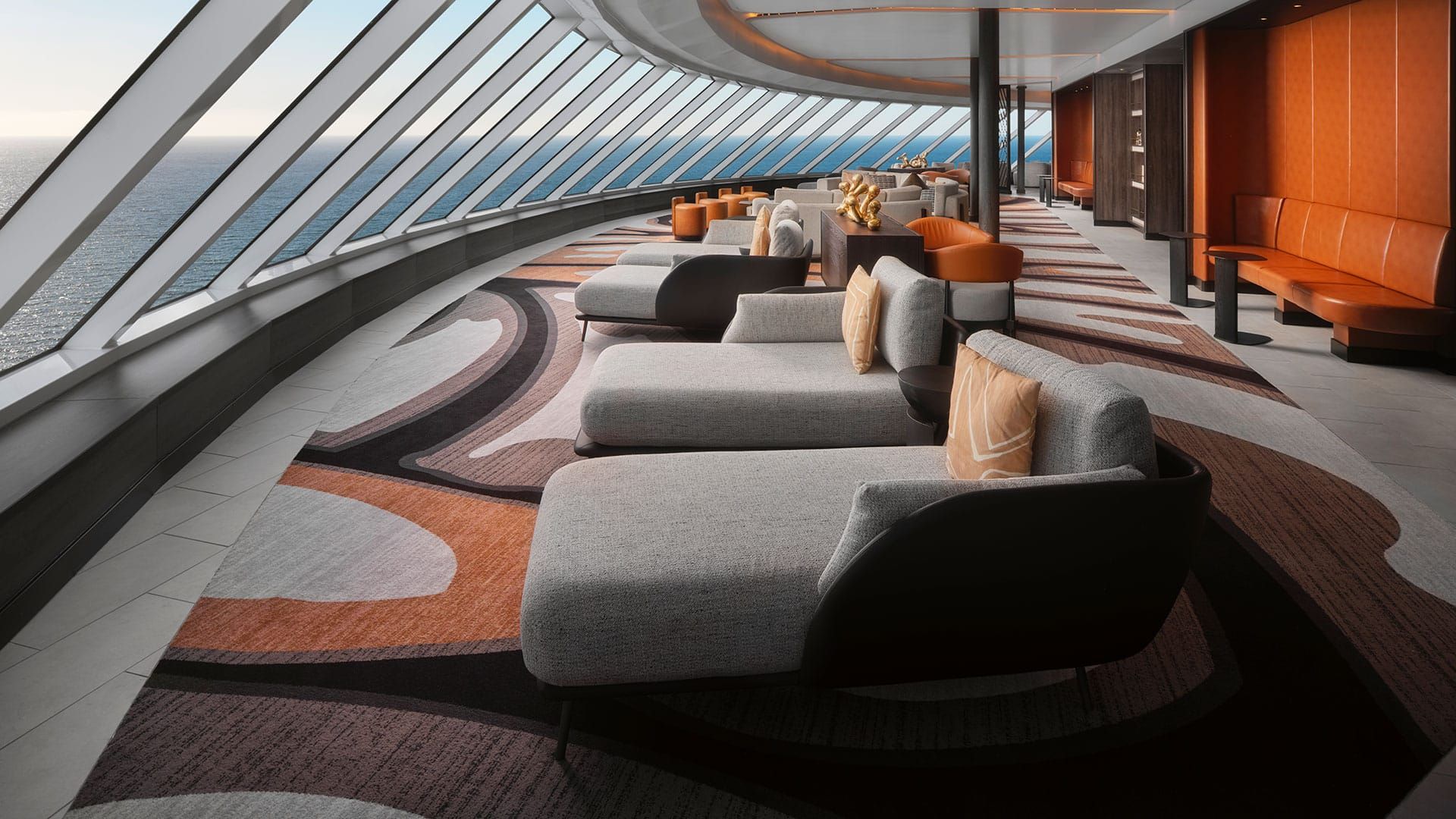 Observation Lounge on the Norwegian Viva