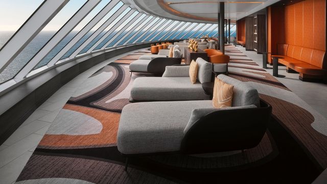 Observation Lounge on the Norwegian Bliss