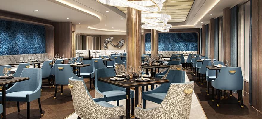 Ocean Blue on the Norwegian Encore