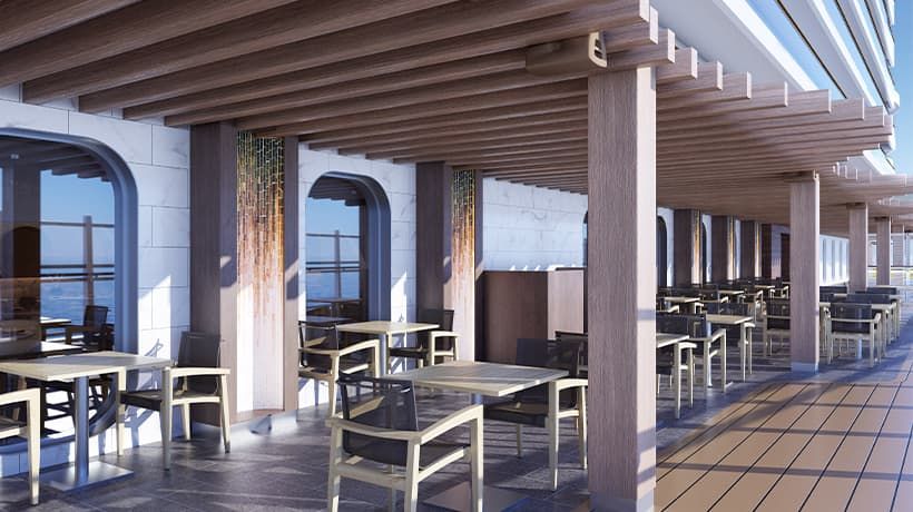 Onda by Scarpetta on the Norwegian Encore