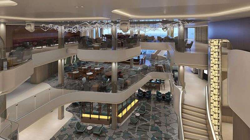 Penrose Atrium on the Norwegian Prima