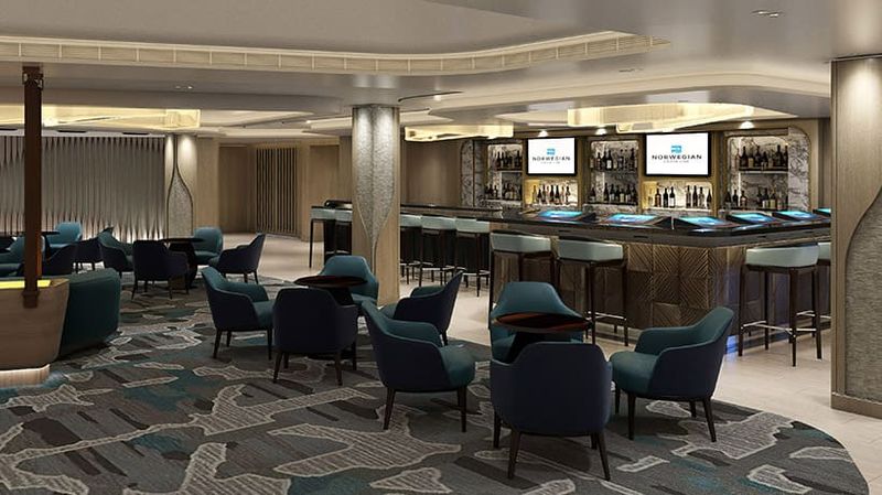 Penrose Bar on the Norwegian Aqua