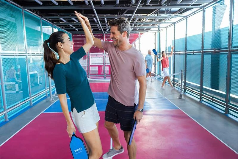 Pickleball on the Norwegian Luna