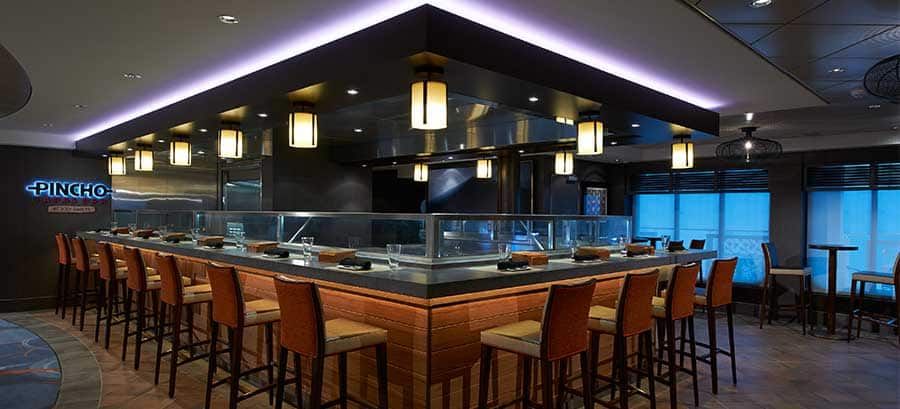 Pincho Tapas Bar on the Norwegian Escape