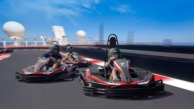 Prima Speedway on the Norwegian Luna