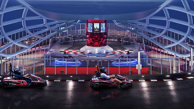 Prima Speedway on the Norwegian Luna