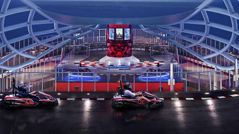 Prima Speedway on the Norwegian Prima