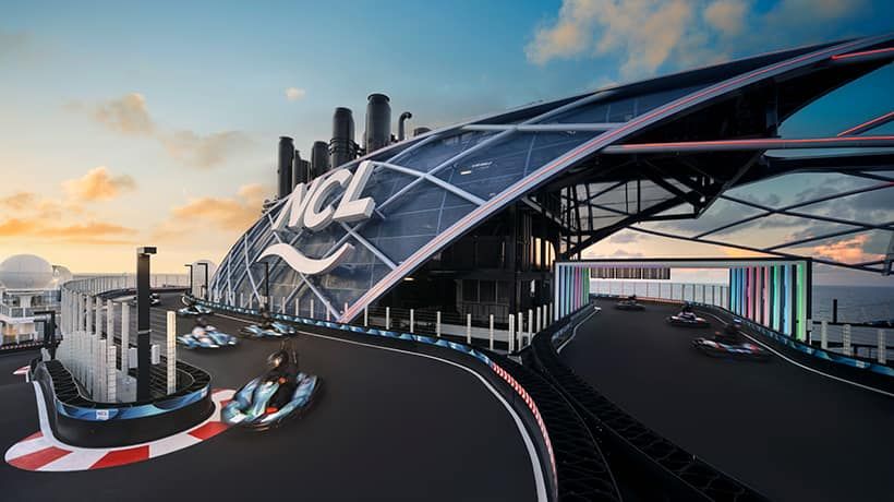 Prima Speedway on the Norwegian Viva