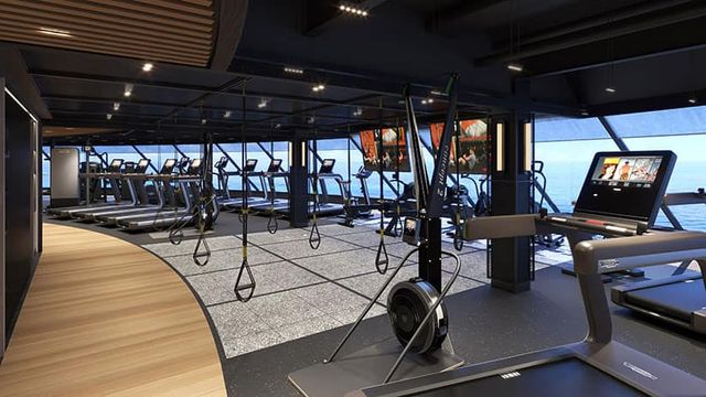 Pulse Fitness Center on the Norwegian Pearl