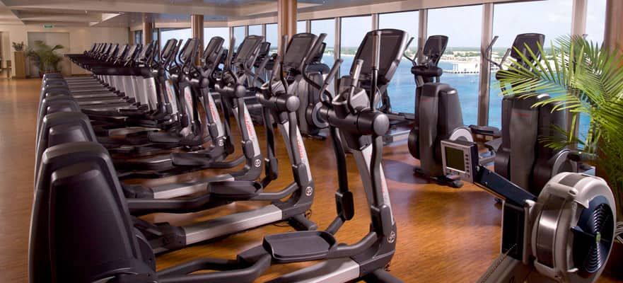 Pulse Fitness Center on the Norwegian Pearl