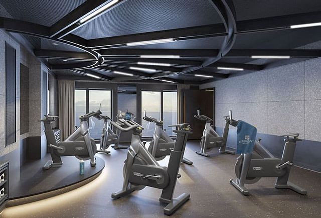 Pulse Fitness Center on the Norwegian Pearl