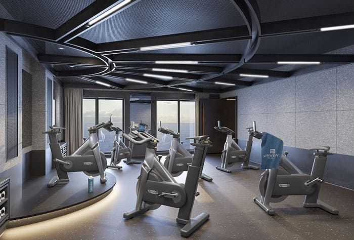 Pulse Fitness Center on the Norwegian Getaway