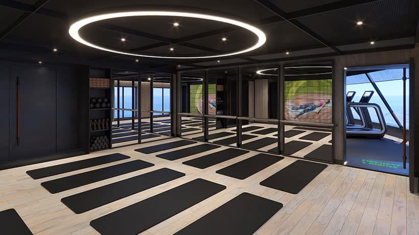 Pulse Fitness Center on the Norwegian Pearl