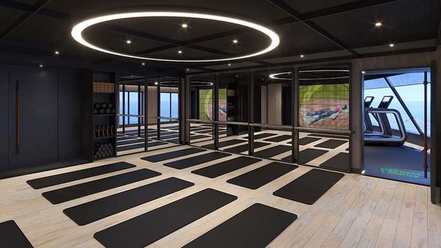 Pulse Fitness Center on the Norwegian Pearl