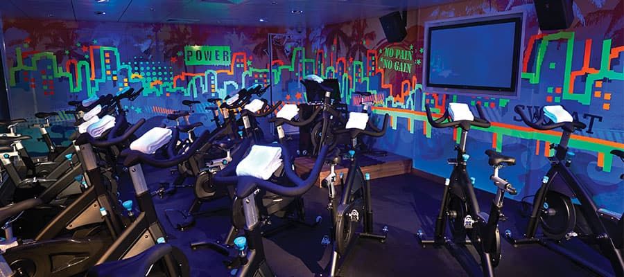 Pulse Fitness Center on the Norwegian Pearl