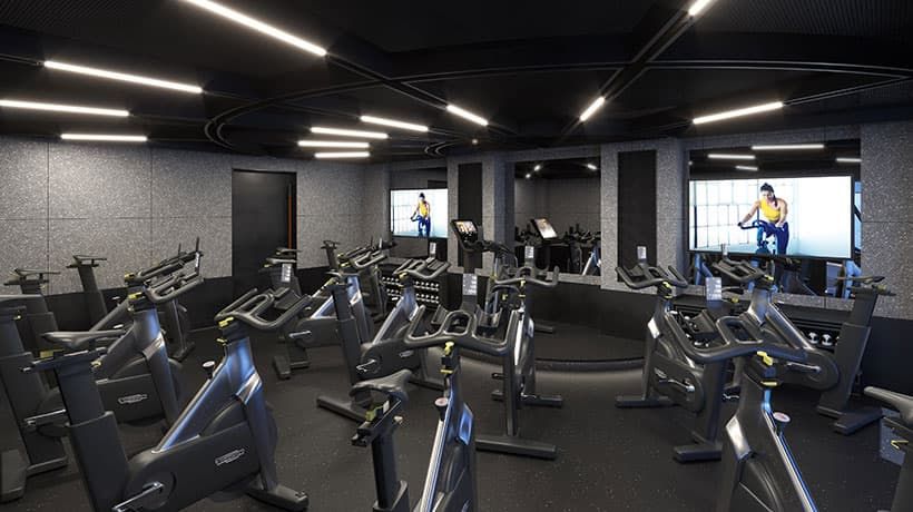 Pulse Fitness Center on the Norwegian Pearl
