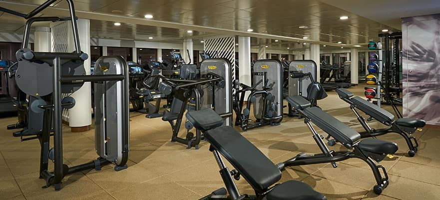 Pulse Fitness Center on the Norwegian Pearl