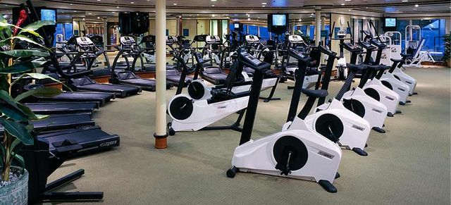 Pulse Fitness Center on the Norwegian Pearl