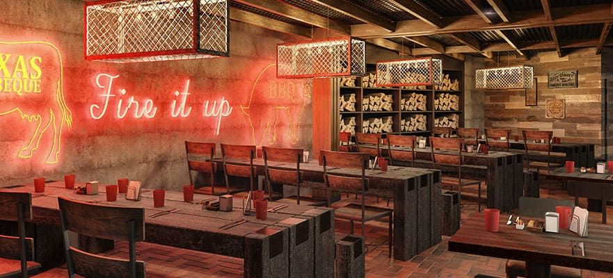 Q Texas Smokehouse on the Norwegian Joy