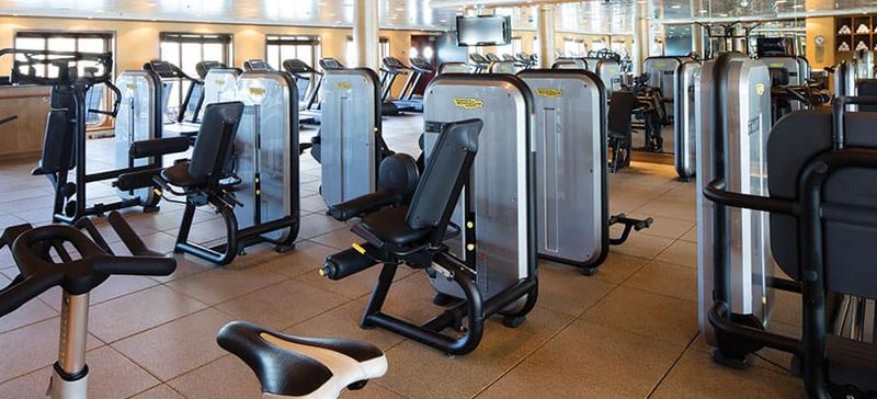 Santa Fe Fitness Center on the Pride of America