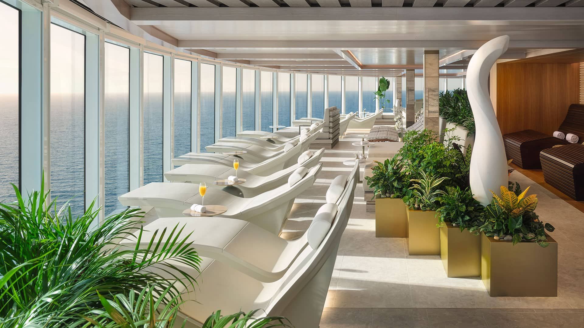 Spa Thermal Suite on the Norwegian Spirit