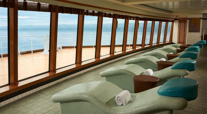 Spa Thermal Suite on the Norwegian Spirit
