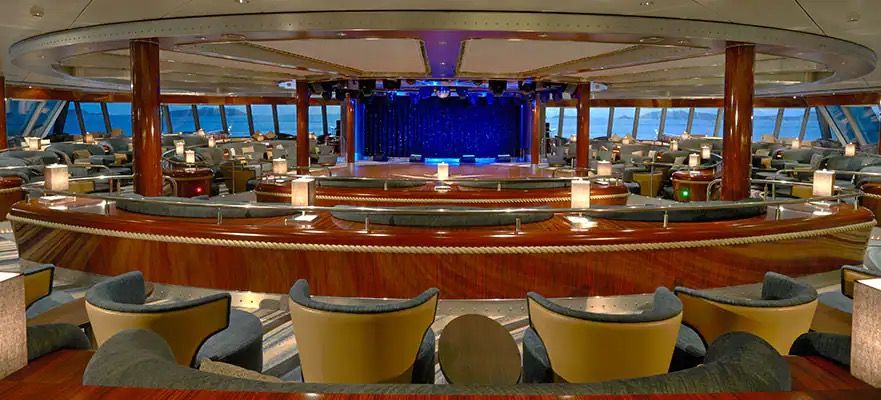 Spinnaker Lounge on the Norwegian Sun