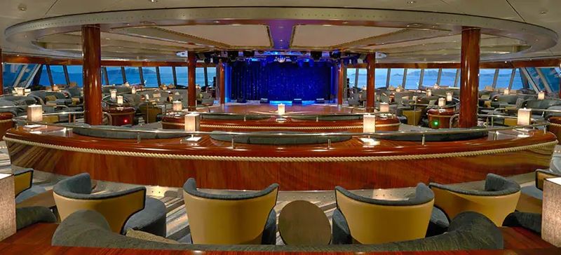 Spinnaker Lounge on the Norwegian Pearl