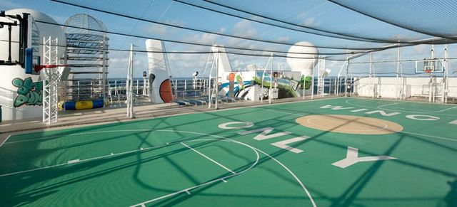 Sports Complex on the Pride of America