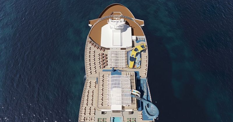 Sun Deck on the Norwegian Encore