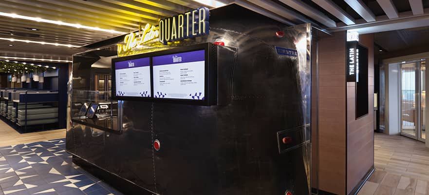 Surfside Cafe & Grill on the Norwegian Prima