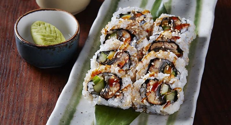 Sushi on the Norwegian Jade