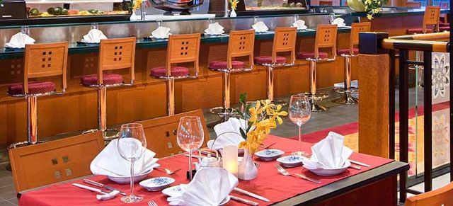 Sushi on the Norwegian Dawn