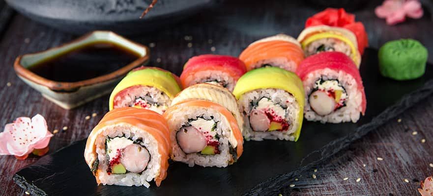 Sushi on the Norwegian Gem