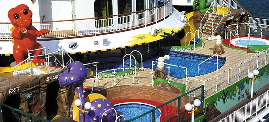 T-Rex Kid's Pool on the Norwegian Dawn