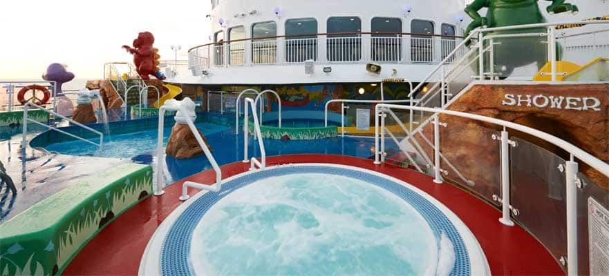 T-Rex Kid's Pool on the Norwegian Dawn