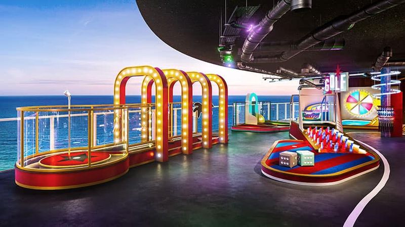Tee Time on the Norwegian Viva