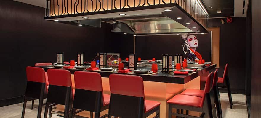 Teppanyaki on the Norwegian Joy