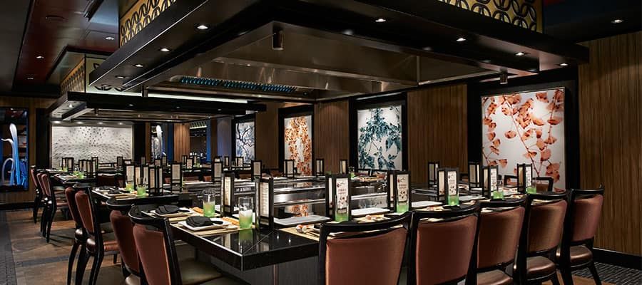 Teppanyaki on the Norwegian Joy