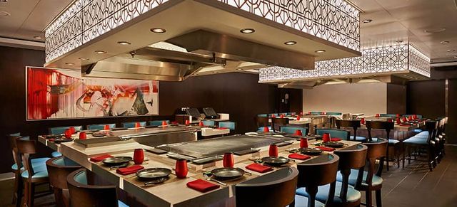Teppanyaki on the Norwegian Escape