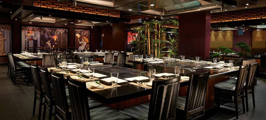 Teppanyaki on the Norwegian Joy
