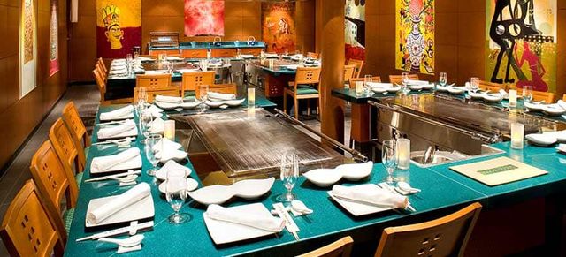 Teppanyaki on the Norwegian Escape