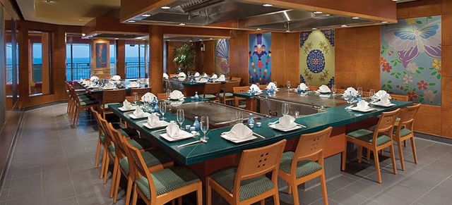 Teppanyaki on the Norwegian Escape