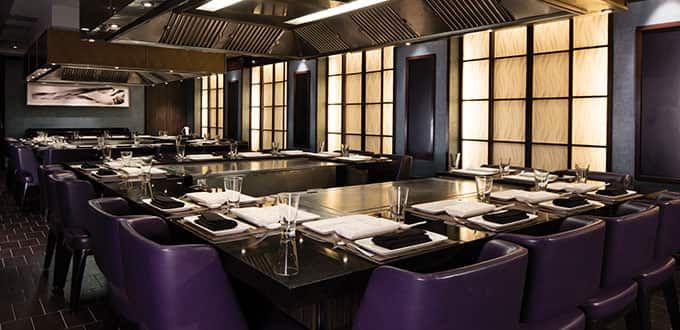 Teppanyaki on the Norwegian Joy