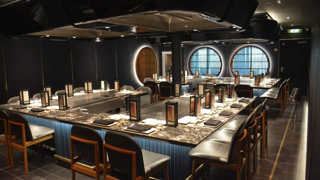Teppanyaki on the Norwegian Escape