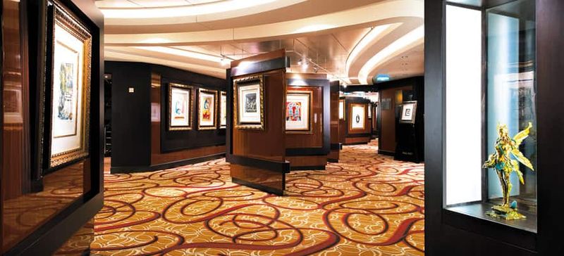 The Collection Art Gallery on the Norwegian Epic