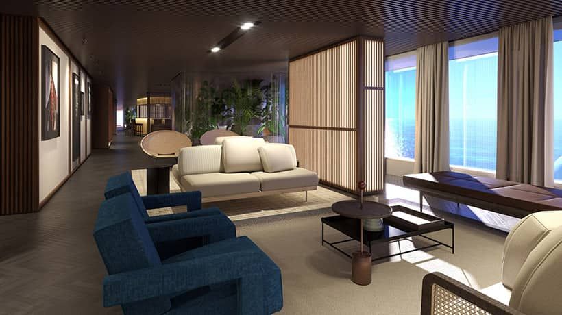 The Haven Lounge & Bar on the Norwegian Aqua